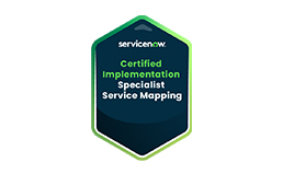 Certified Implementation Specialist-Service Mapping